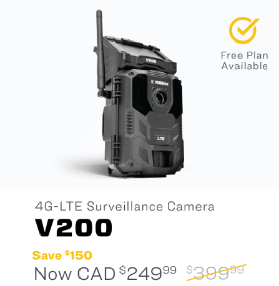 Vosker Limited Time Offer - Get 30-40% Off Cameras and 15% off Accessories!