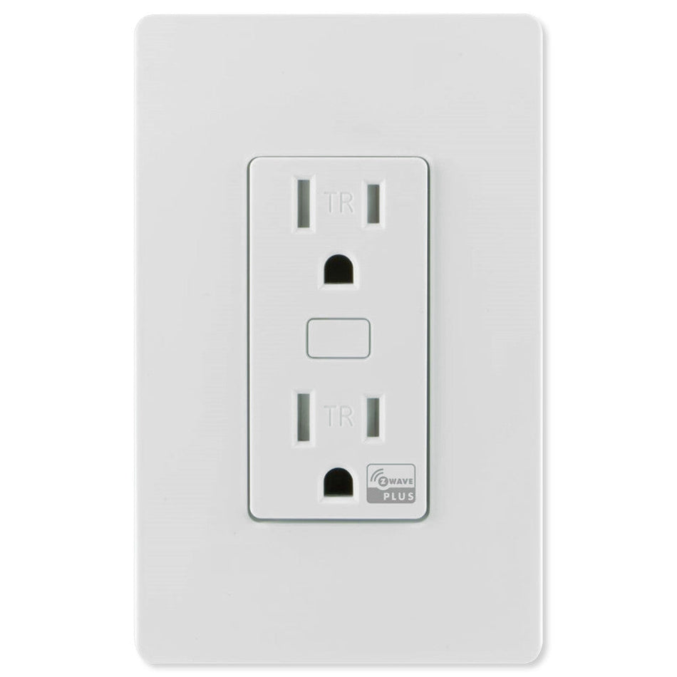 Enbrighten Z-Wave Smart Tamper Resistant Receptacle, 500SWB | 14315