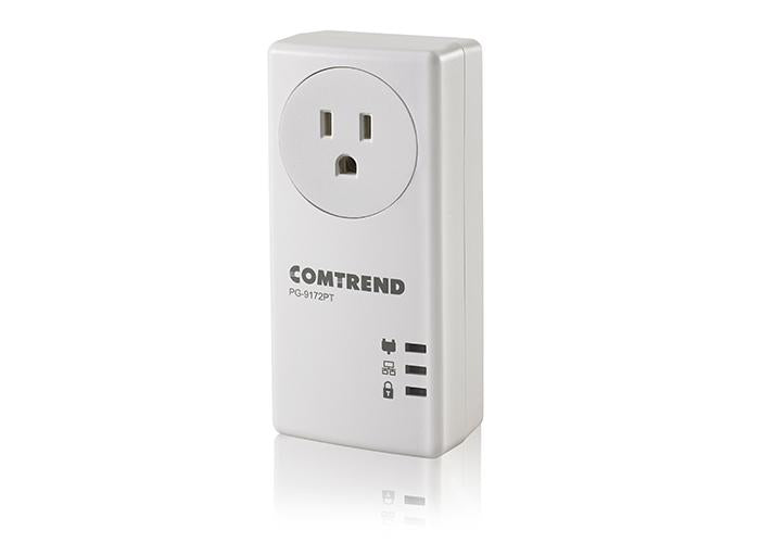 1200Mbps G.hn Powerline Ethernet Adapter with Pass-Through Outlet | PG-9172PT