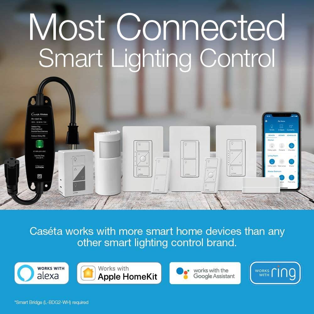 Caséta by Lutron: 2026 Canada Guide to Smart Dimmers, Switches & Bridge