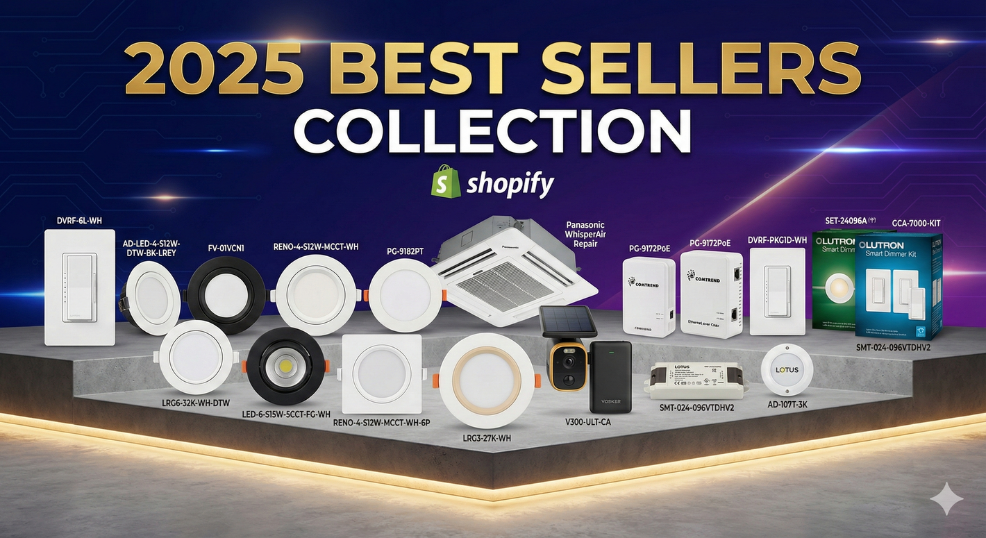 Top SKUs 2025 – Best-Selling Smart Home, Lighting & Security in Canada