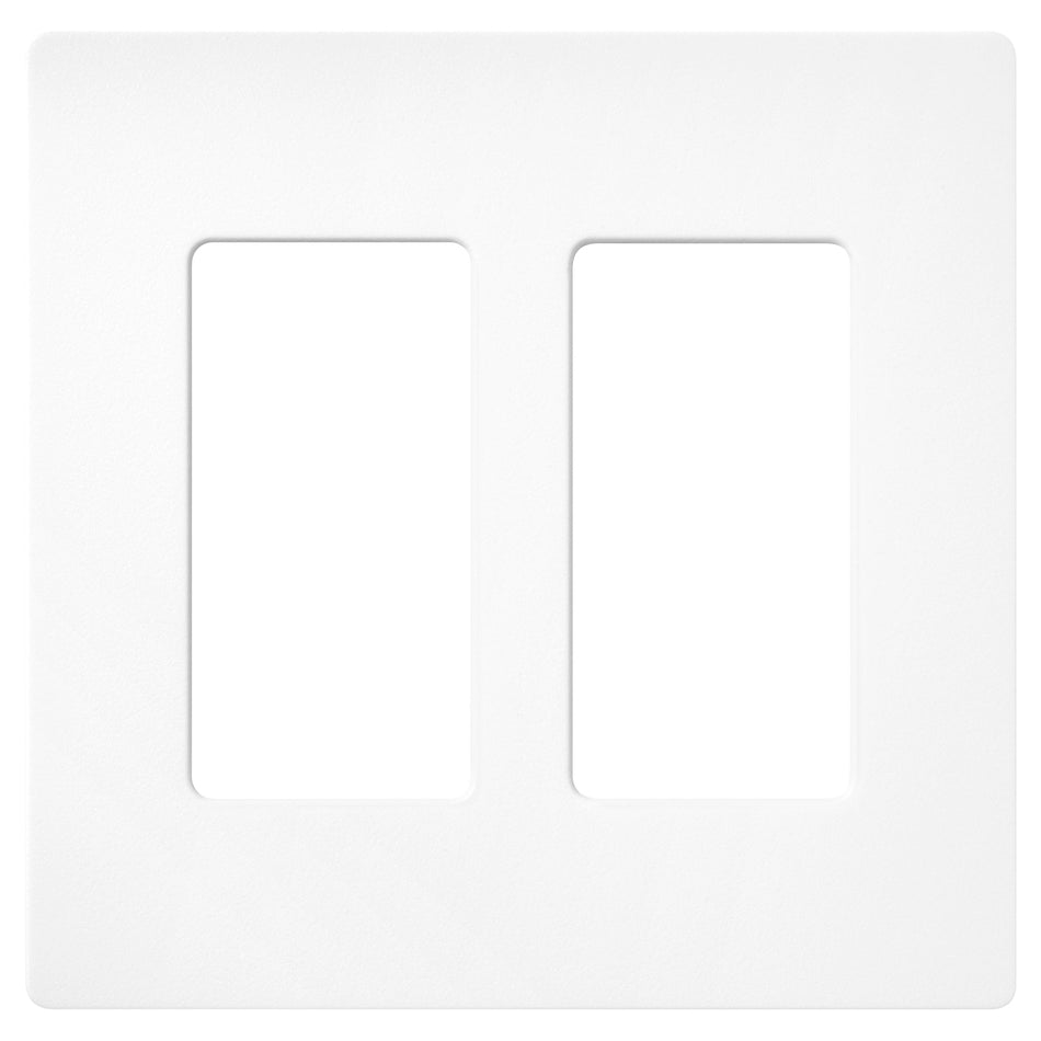 Lutron Claro 2-Gang Screwless Wall Plate | SC-2