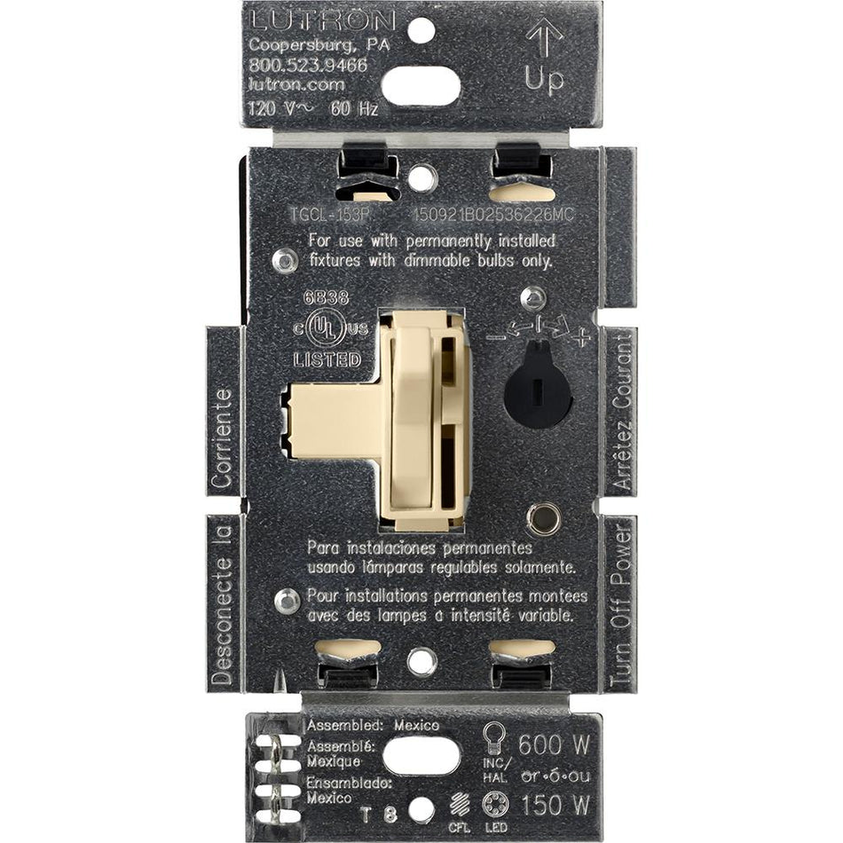 Lutron Ariadni LED+ Dimmer Switch 150W LED  /  600W Inc / Hal Single-Pole / 3-Way | AYCL-153P
