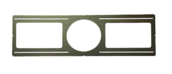 6 1/2" Flat Rough-In Plates (20 Pack) | RIP612