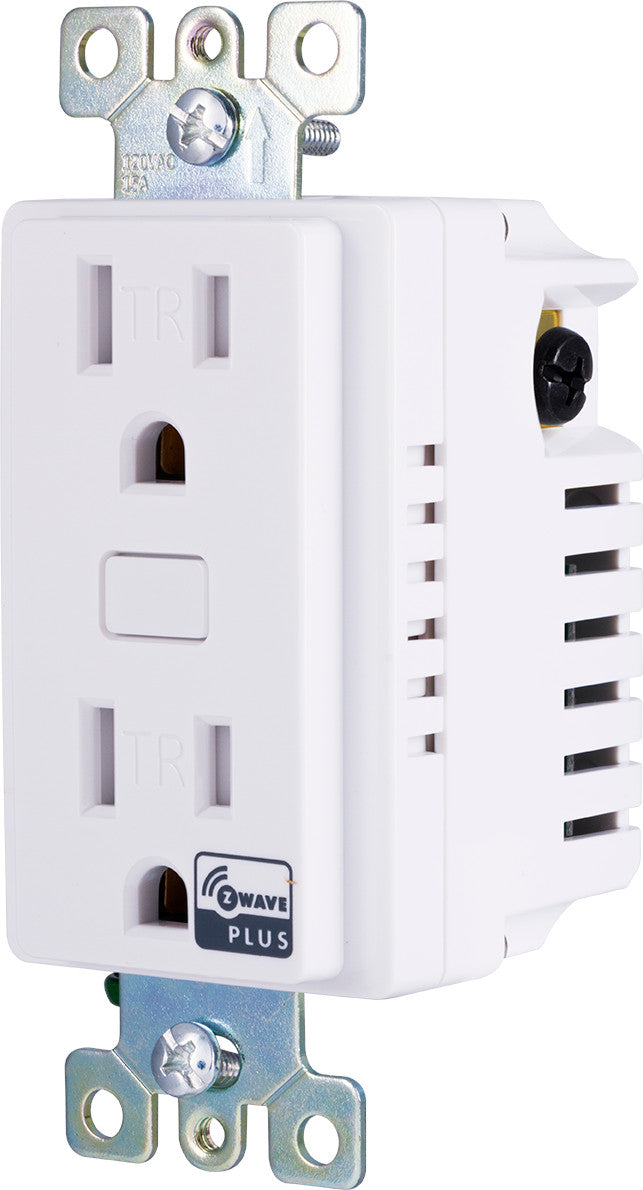 Enbrighten Z-Wave Smart Tamper Resistant Receptacle, 500SWB | 14315