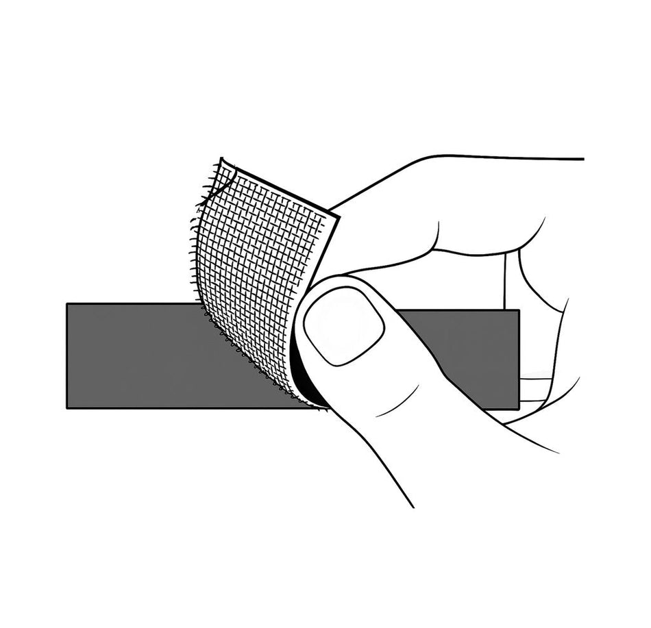 Product Marketing image of the Grid Networking SKU EXT-1X4-BK - 1" x 4" Extreme Adhesive Hook & Loop Strips - Black, 10 Sets | Cable & Device Mounting | EXT-1X4-BK