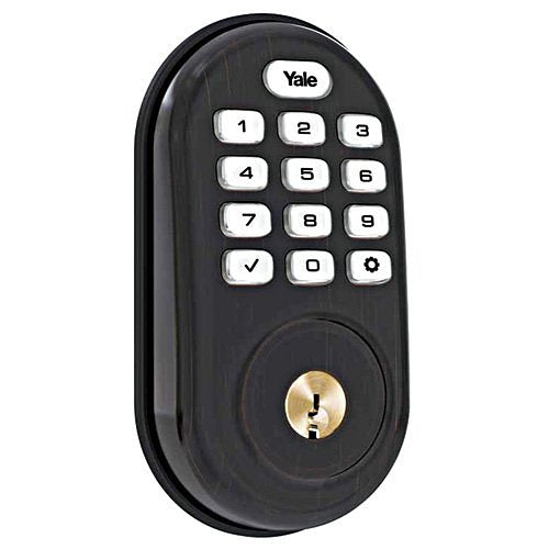 Yale Assure Keypad Deadbolt - Keypad - Keyed - Wi-Fi | YRD216-CBA