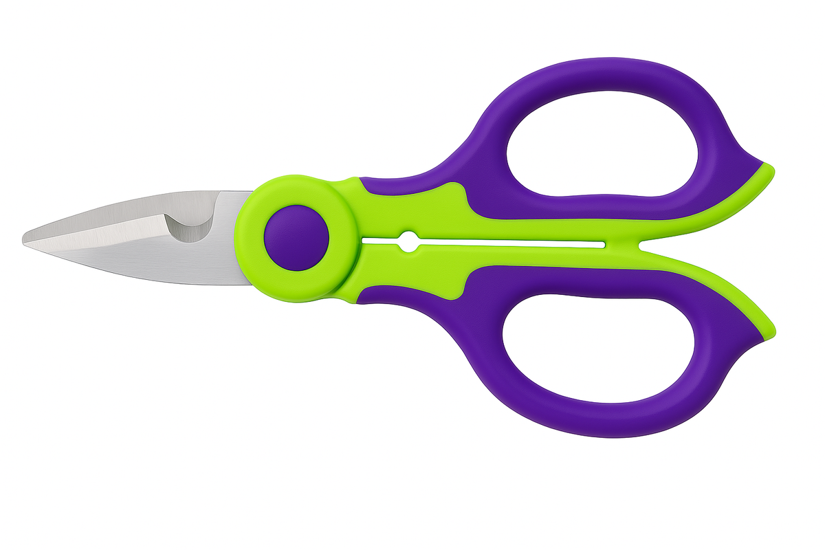 Product Marketing image of the Grid Networking SKU SF-KS - Fiber Optic Aramid/Kevlar Scissors | Precision Shears for Strength Members & Jackets | SF-KS