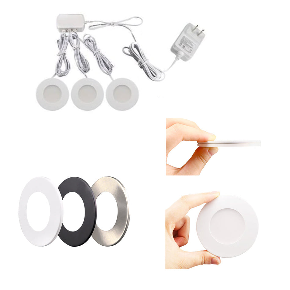 Puck LED 3" LED (includes 3 trim colours) | AD-107T