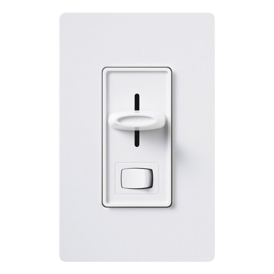 Product Marketing Image of Simply Secured SKU: S-10P-WH-CSA by Vendor Lutron Product Lutron Skylark Preset Dimmer Switch 1000W Incandescent/Halogen - Single-Pole | S-10PH