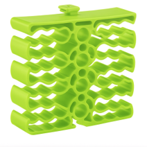 Product Marketing image of the Grid Networking SKU GR-COMB2 - Cable Bundle Comb Tool - Adjustable Cable Organizer for Network & AV Harnesses | GR-COMB2