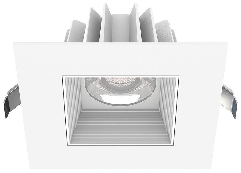 Studio Photography Marketing Image of Lotus LED Lights Product JXL-COB04-S15W-5CCT-WH-4SR-BF-WH for SimplySecured.ca Shopify