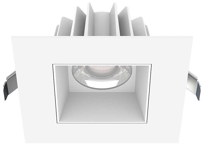 Studio Photography Marketing Image of Lotus LED Lights Product JXL-COB04-S15W-5CCT-WH-4SR-SM-WH for SimplySecured.ca Shopify
