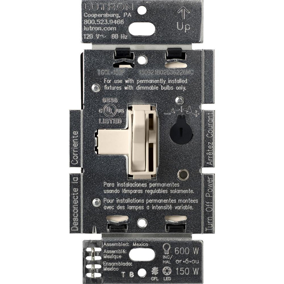 Lutron Ariadni LED+ Dimmer Switch 150W LED  /  600W Inc / Hal Single-Pole / 3-Way | AYCL-153P