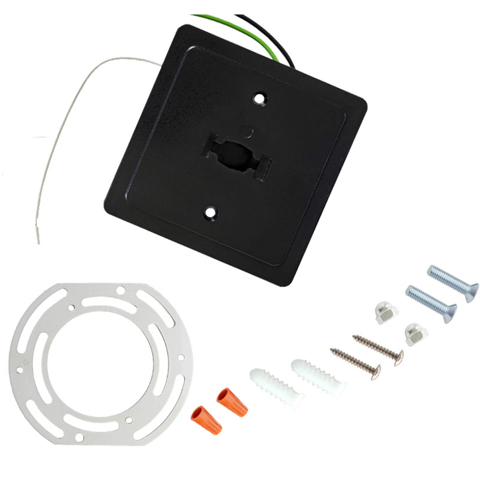 Reno Monopoint canopy allows any Story Series Track Head to be mounted as a Ceiling fixture | RENO-TKH-MPC