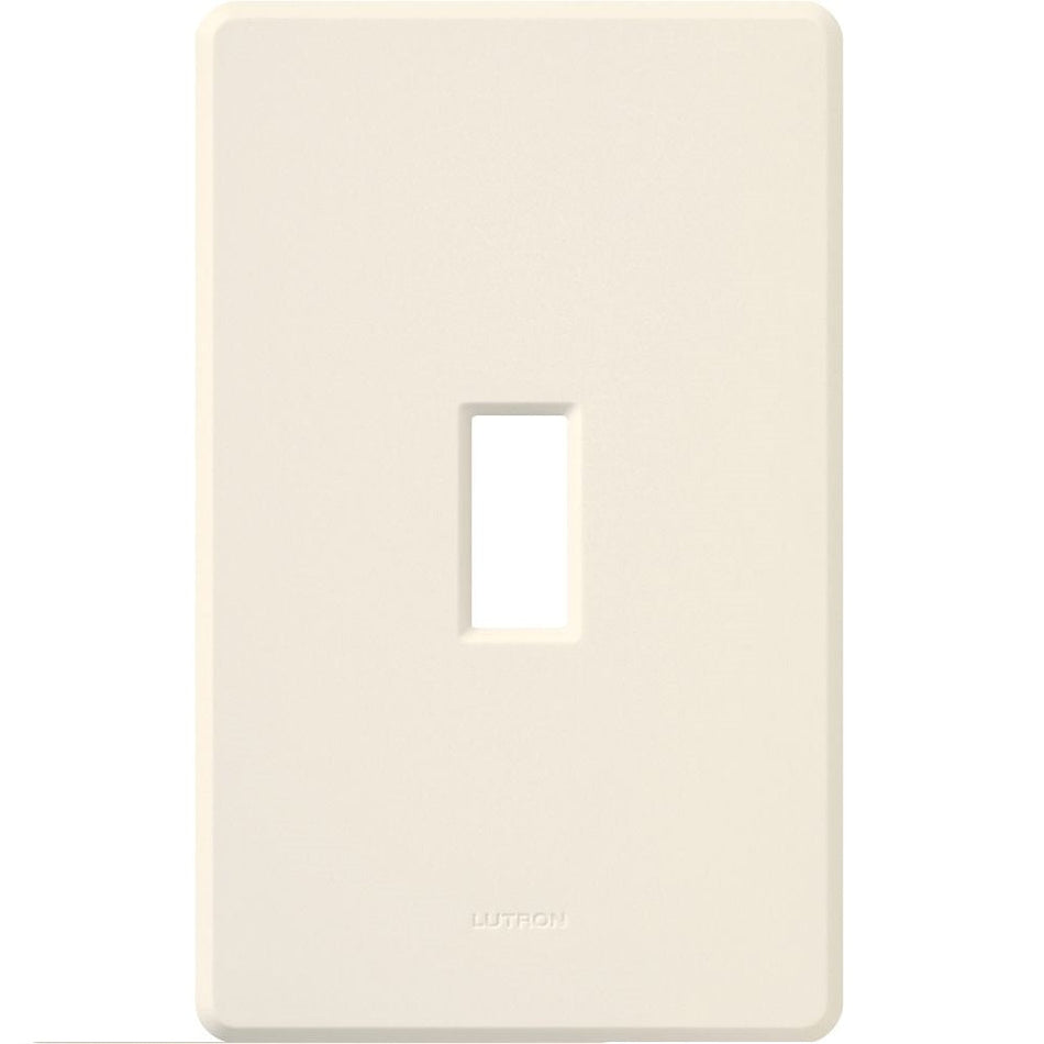 Lutron Fassada Fashion Wall Plate | Traditional Toggle Opening | Matte Finish | FW