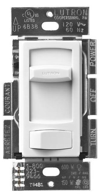 Lutron Skylark Contour Dimmer Control | Single Pole / 3-Way | CTCL-153P