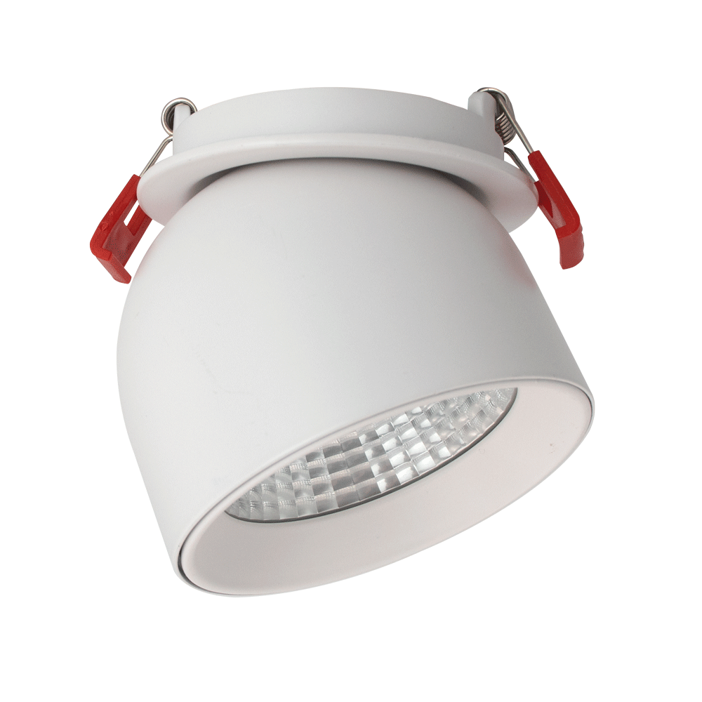 Studio Photography Marketing Image of Lotus LED Lights Product AD-3-S14W-AR-5CCT-BK-38D for SimplySecured.ca Shopify