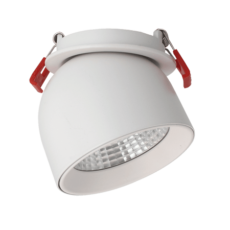 Studio Photography Marketing Image of Lotus LED Lights Product AD-3-S14W-AR-5CCT-BK-38D for SimplySecured.ca Shopify