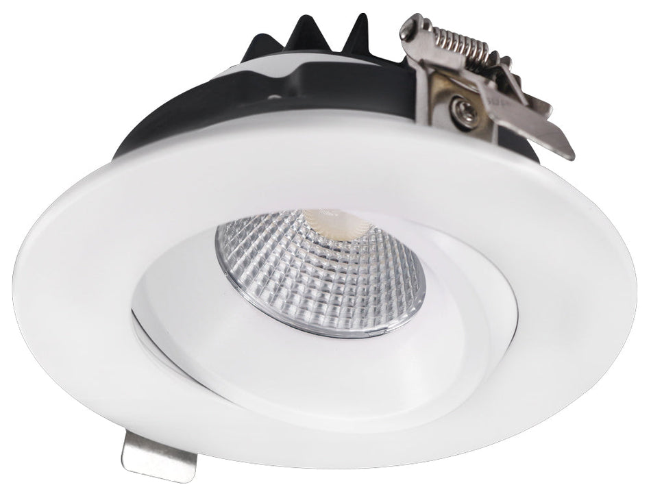 4" Round Venus Adjustable Recessed LED 12W 5CCT | AD-LED-4-S12W-5CCT-XX-LREY