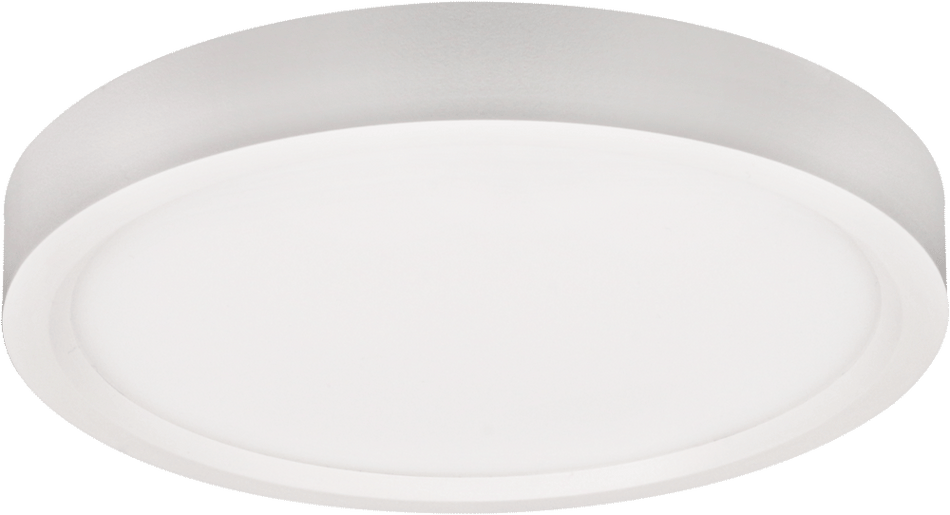 5" Round Surface Mount Edgelit Disk LED 10W 5CCT | ADS5R9-5CCT-WH