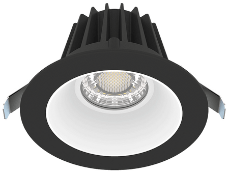Studio Photography Marketing Image of Lotus LED Lights Product JXL-COB04-R15W-5CCT-WH-4RR-SM-AZ for SimplySecured.ca Shopify