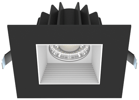 Studio Photography Marketing Image of Lotus LED Lights Product JXL-COB04-S15W-5CCT-BK-4SR-BF-WH for SimplySecured.ca Shopify