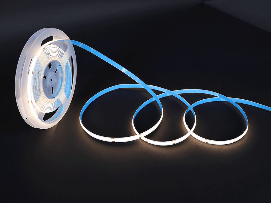 COB LED Tape 24V 3W/ft 100ft 8mm IP20 | LBL-COB-320-24V-8MM-100FT
