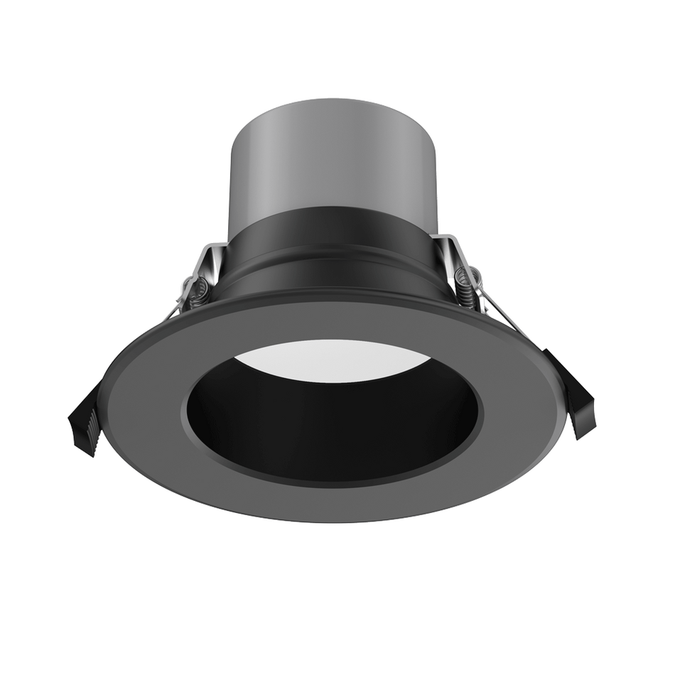 Studio Photography Marketing Image of Lotus LED Lights Product DL254-4-16W-M-A5C5-BK for SimplySecured.ca Shopify