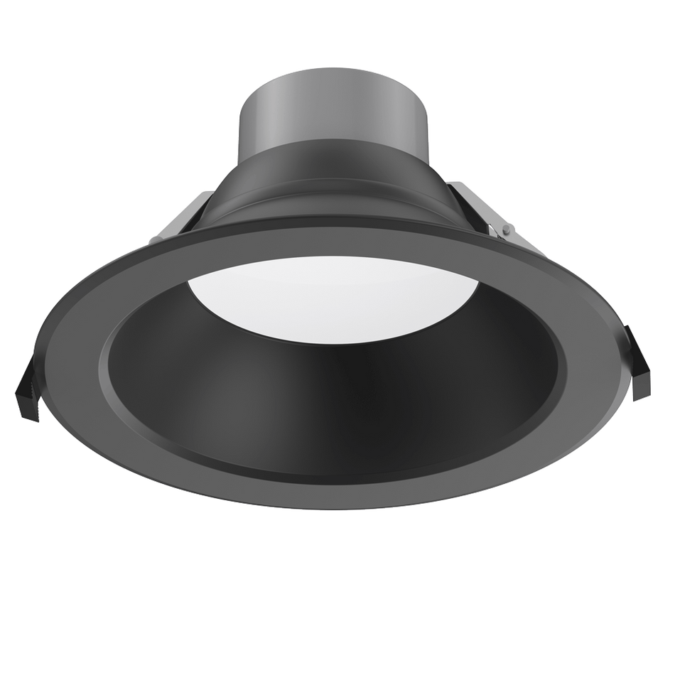 Studio Photography Marketing Image of Lotus LED Lights Product DL254-8-35W-M-A5C5-HO-BK for SimplySecured.ca Shopify