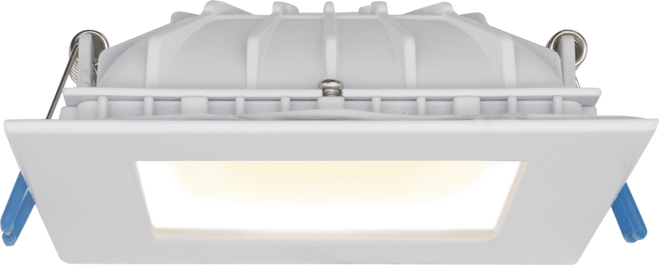 Studio Photography Marketing Image of Lotus LED Lights Product DS-LED-4-S12W-5CCT-WH-SQ for SimplySecured.ca Shopify