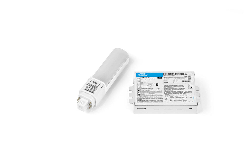 Lutron C-Flex Horizontal CFL 1-Lamp Ballast Retrofit Kit - 3000K, EcoSystem, 1% Dimming, Case of 24 Kits | ELDHCF-1K30-24