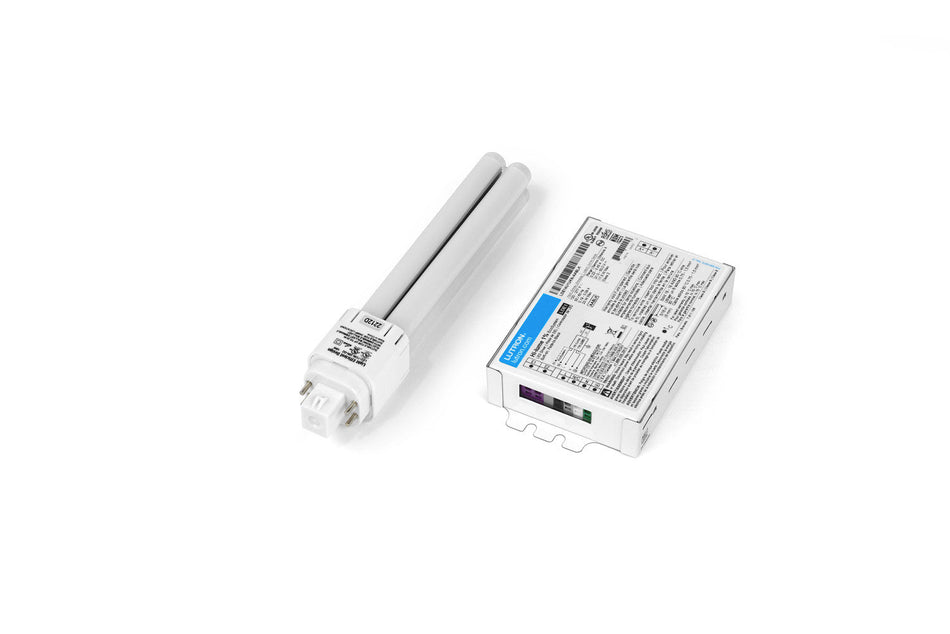 Lutron C-Flex Vertical CFL 1-Lamp Ballast Retrofit Kit - 3000K, EcoSystem, 1% Dimming, Case of 24 Kits, K Square Driver Without Studs | ELDVCF-1C30-24