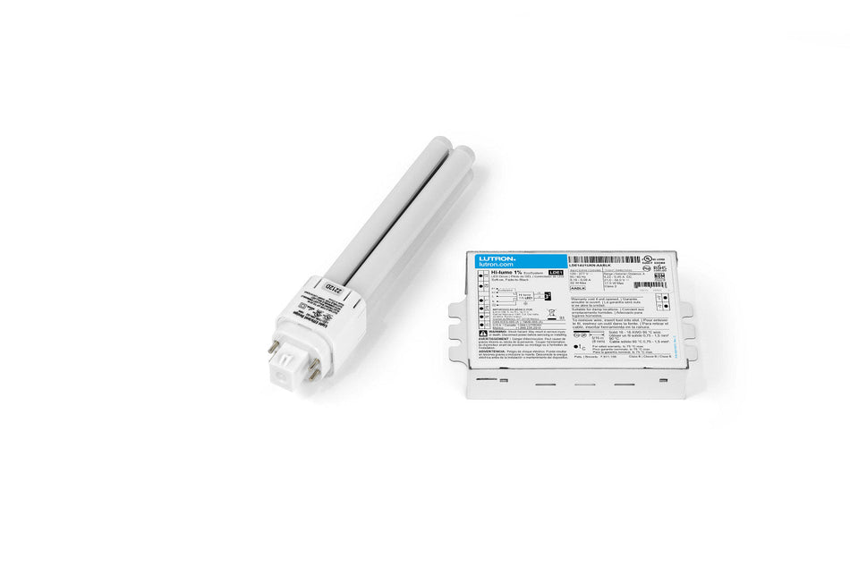 Lutron C-Flex Vertical CFL 1-Lamp Ballast Retrofit Kit - 3500K, EcoSystem, 1% Dimming, Case of 24 Kits | ELDVCF-1K35-24
