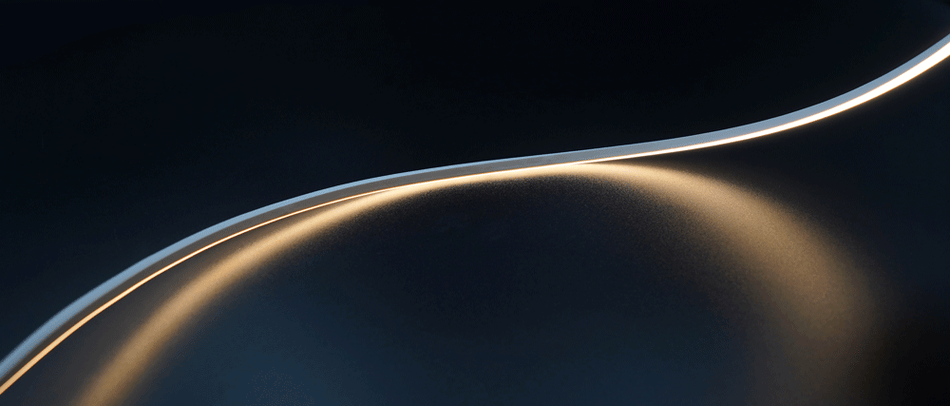 Mini Neonflex 4x6 mm LED 24V DC 3000K 3W/ft CRI 90+ IP67 16 ft | ES-FS2216C-266-24-Y-3K