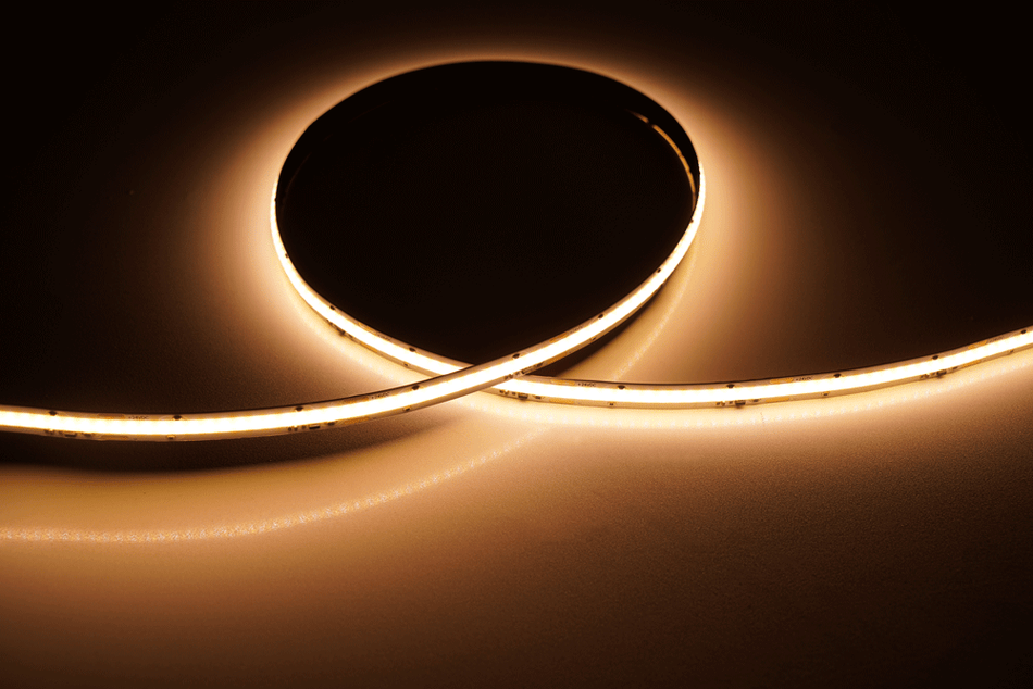 Studio Photography Marketing Image of Lotus LED Lights Product ES-FSCOBWW+W-24-2-DTW for SimplySecured.ca Shopify