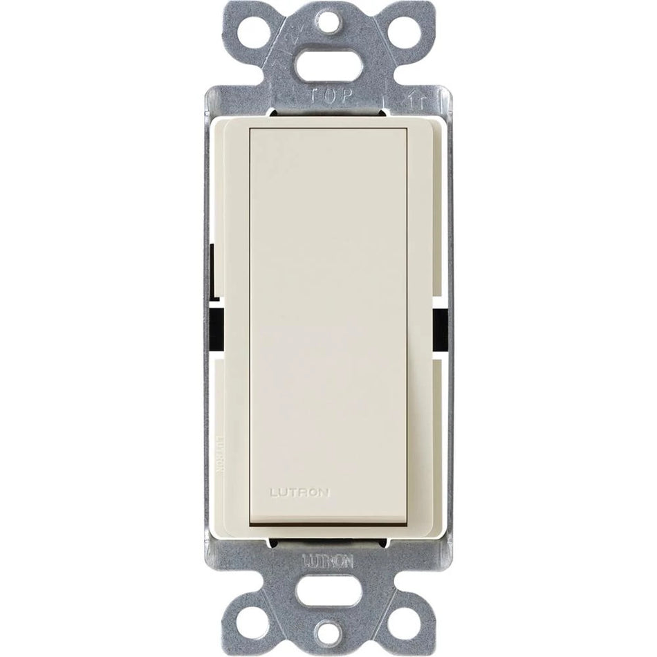 Lutron Claro 15A 3-Way Switch with Nightlight - Illuminated Locator Rocker | CA-3PSNL