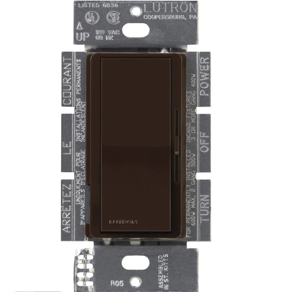 Lutron Diva ELV Dimmer Switch - 300W Electronic Low Voltage, Single Pole | DVELV-300P