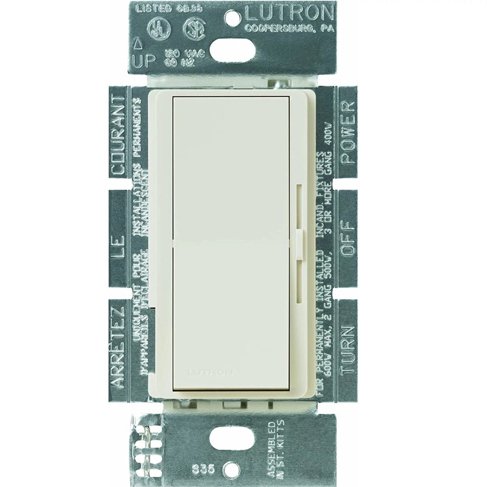 Lutron Diva ELV Dimmer Switch - 300W Electronic Low Voltage, Single Pole | DVELV-300P