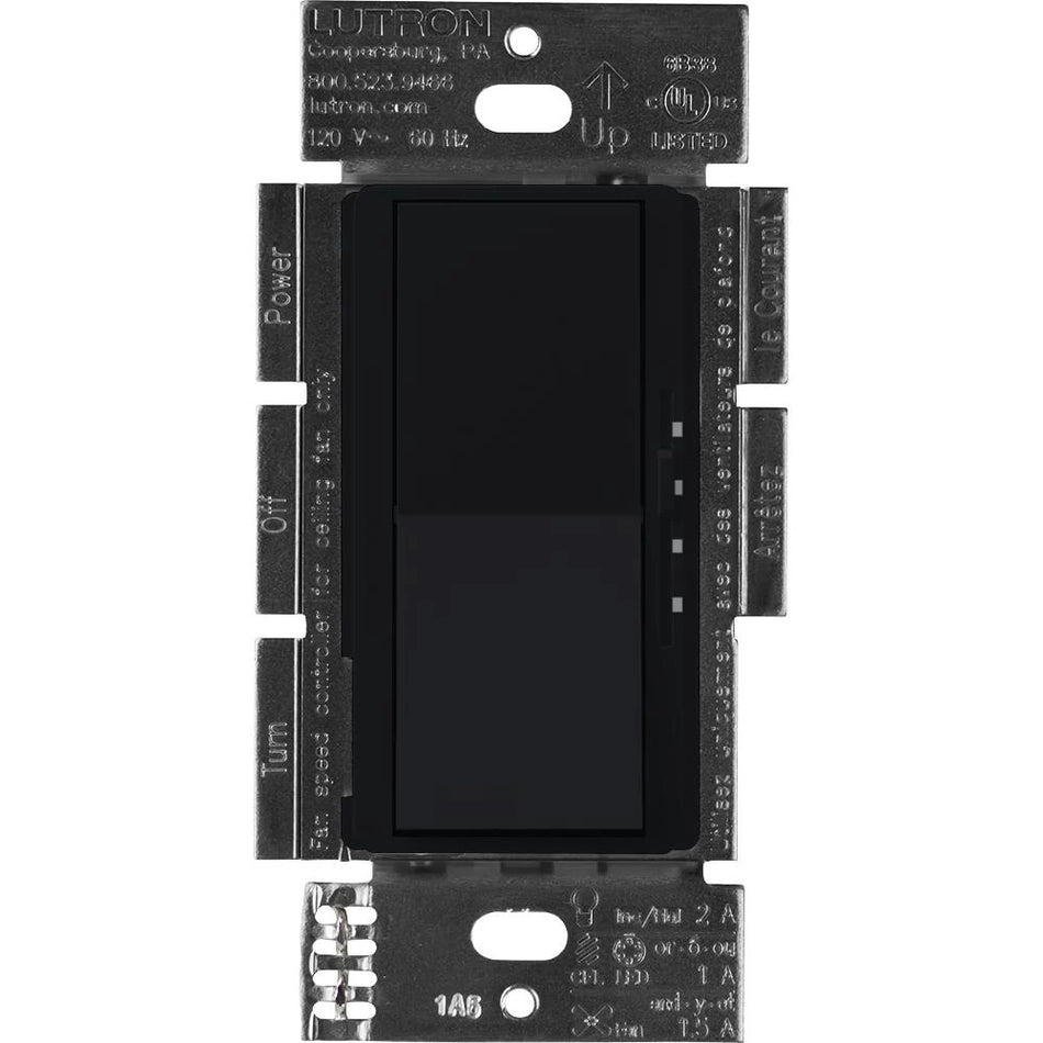 Lutron Diva Dual Control Switch - 3-Speed Fan and Light Dimmer | DVFSQ-LF