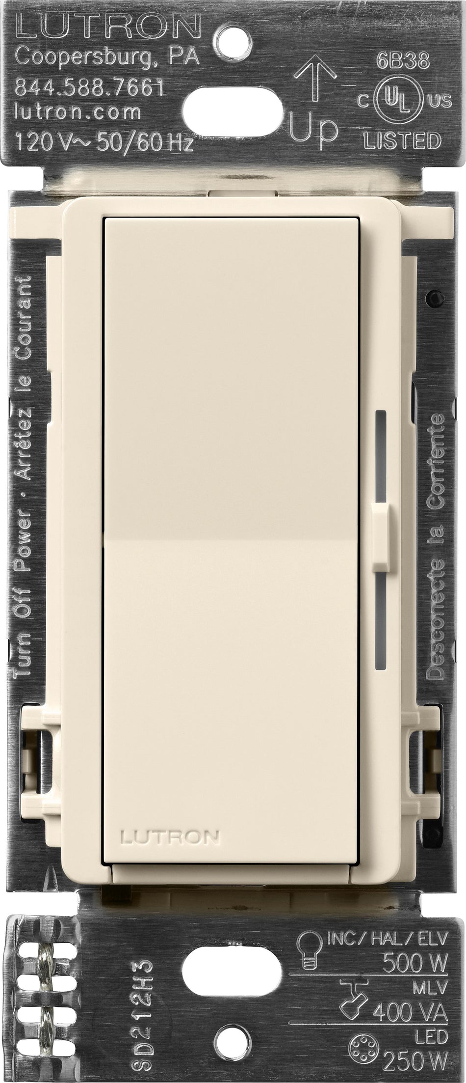 Lutron Diva Smart Dimmer ELV+ - Phase Selectable | DVRF-5NE