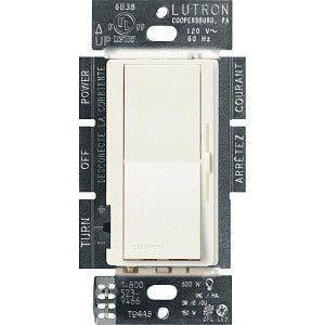 Lutron Diva LED+ Dimmer Switch - 150W LED (Satin) | DVSCCL-153P