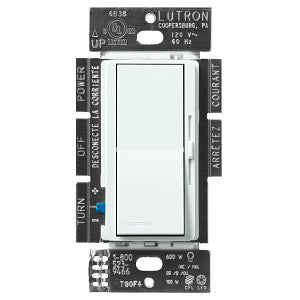 Lutron Diva LED+ Dimmer Switch for Dimmable LED and Incandescent - 150W | DVSCCL-153P