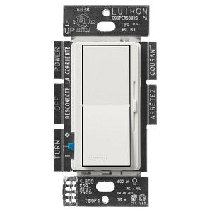 Lutron Diva LED+ Dimmer Switch for Dimmable LED and Incandescent - 150W | DVSCCL-153P