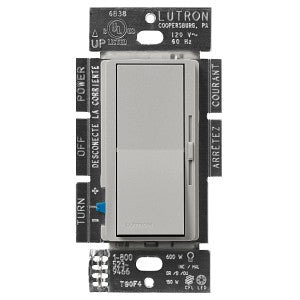 Lutron Diva LED+ Dimmer Switch for Dimmable LED and Incandescent - 150W | DVSCCL-153P