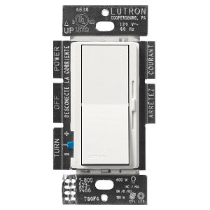 Lutron Diva LED+ Dimmer Switch for Dimmable LED and Incandescent - 150W | DVSCCL-153P