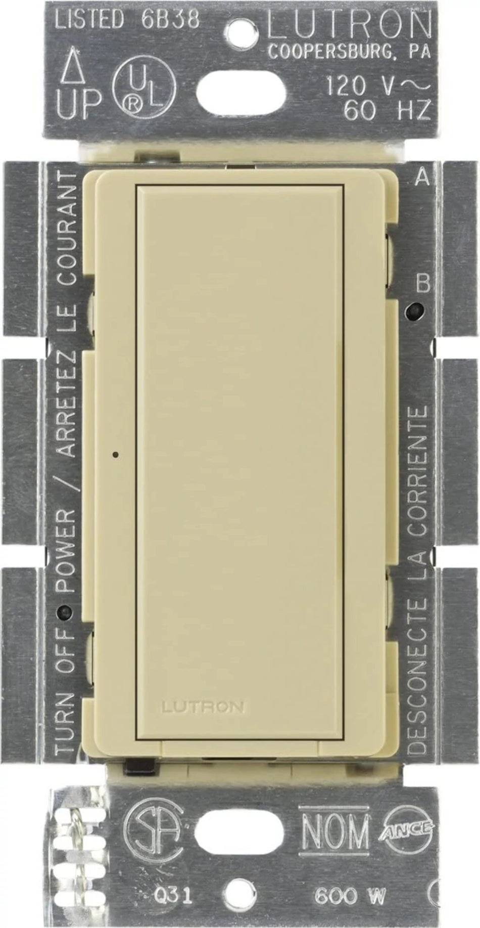 Lutron Maestro 8A Electronic Switch - Multi-Location Digital Tap Switch | MA-S8AM