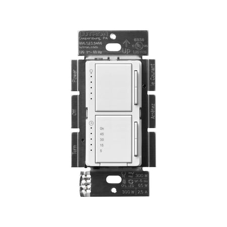 Product Marketing Image of Lutron Product MACL-L3T251B-WH offered by Simply Secured for customer visibility