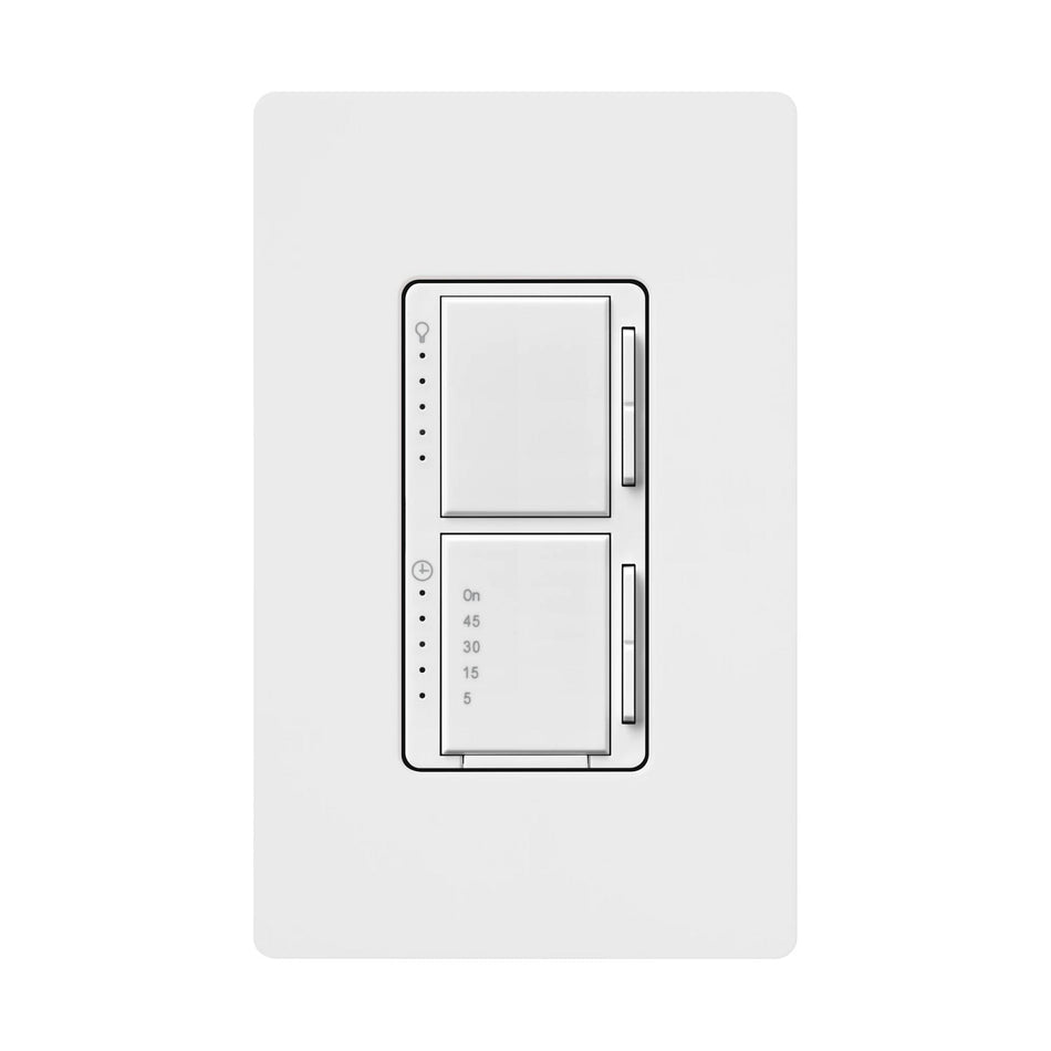 Lutron Maestro Dual Control - LED+ Dimmer & Countdown Timer | MACL-L3T251B