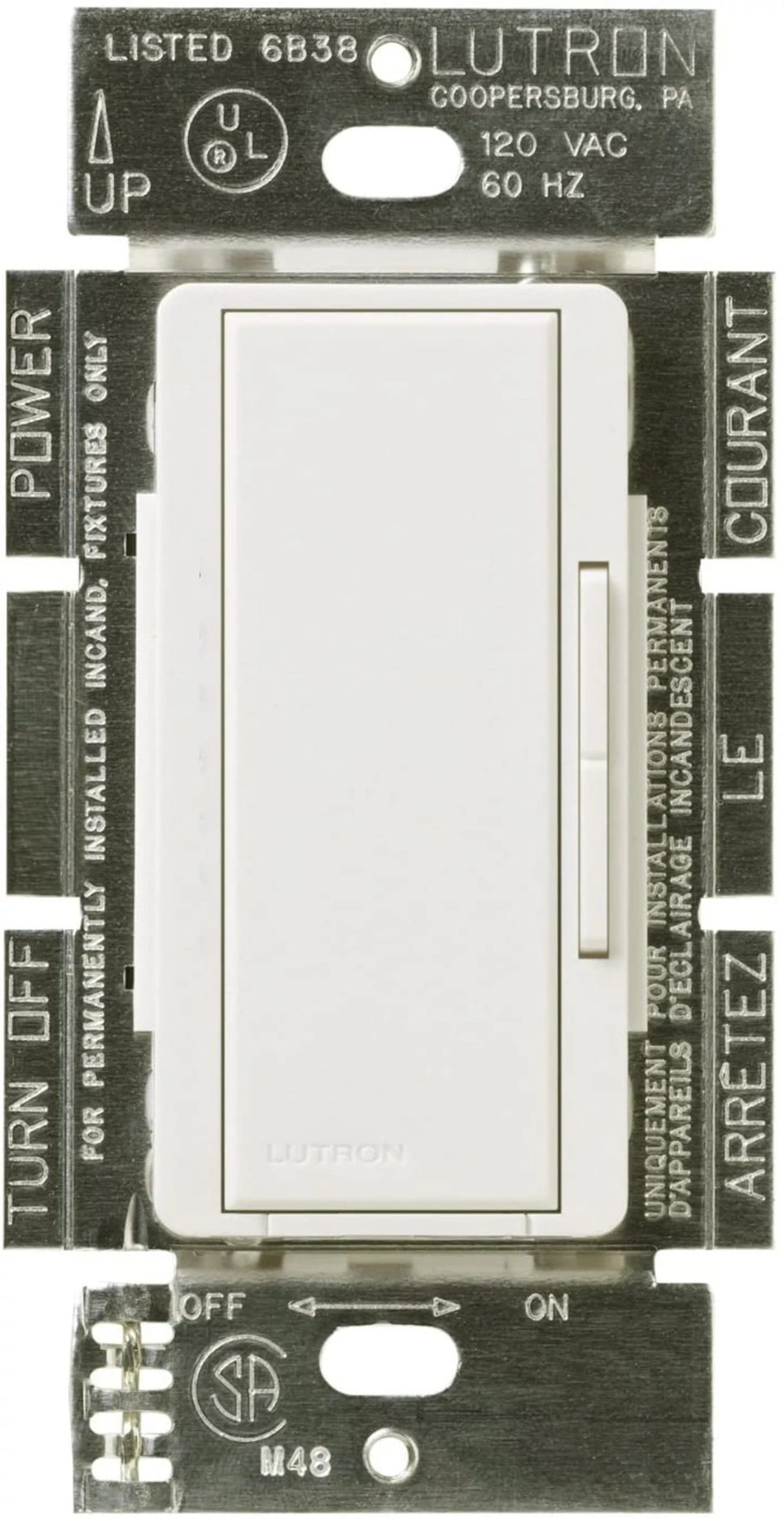 Lutron Maestro MLV Dimmer Switch - 600VA Magnetic Low Voltage | MALV-600-XX-CSA